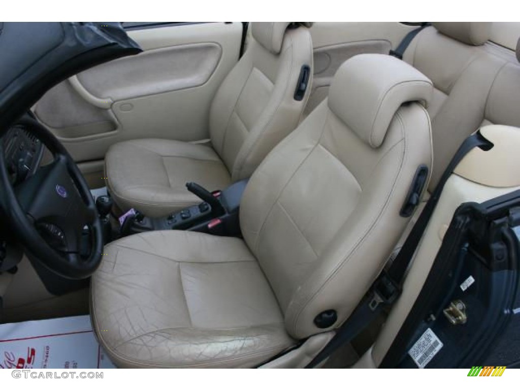 1999 9-3 Convertible - Cosmic Blue Metallic / Warm Beige photo #30