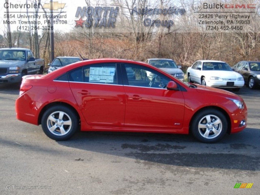 2012 Cruze LT/RS - Victory Red / Jet Black/Sport Red photo #1