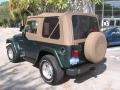 1999 Forest Green Pearlcoat Jeep Wrangler Sahara 4x4  photo #7