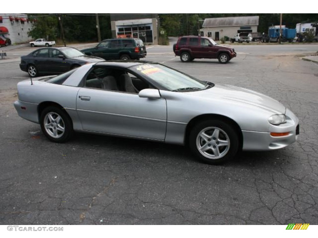 Light Pewter Metallic 1999 Chevrolet Camaro Coupe Exterior Photo #57623647