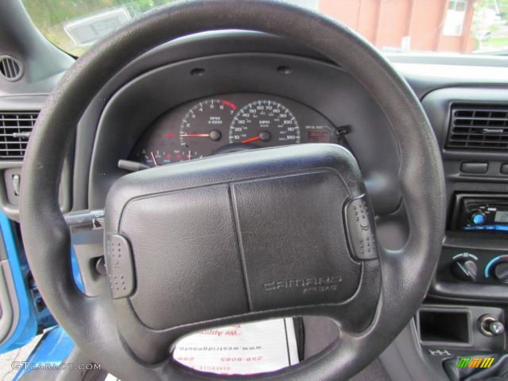 1999 Chevrolet Camaro Coupe Dark Gray Steering Wheel Photo #57623962