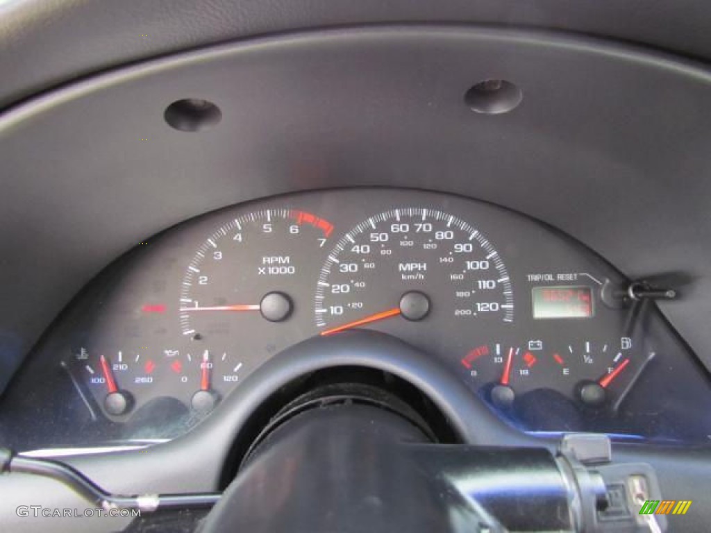 1999 Chevrolet Camaro Coupe Gauges Photo #57623971