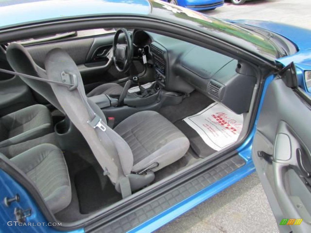 1999 Camaro Coupe - Bright Blue Metallic / Dark Gray photo #23