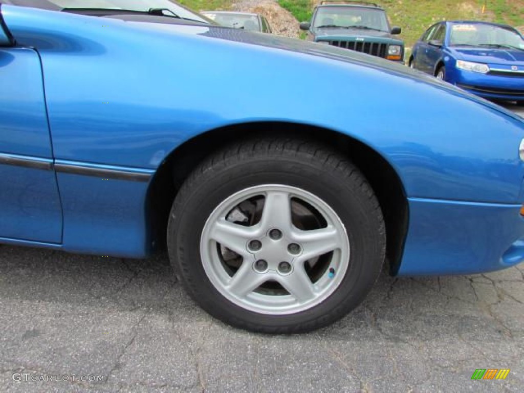 1999 Camaro Coupe - Bright Blue Metallic / Dark Gray photo #24