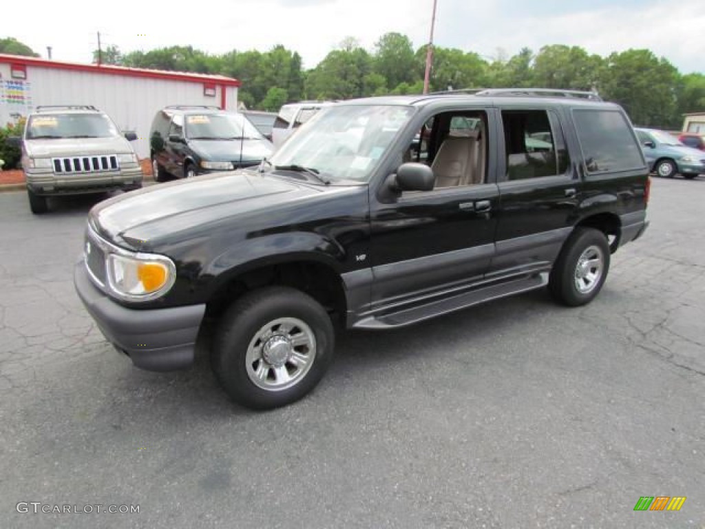 1998 Mountaineer V8 4x4 - Ebony Black / Prairie Tan photo #10