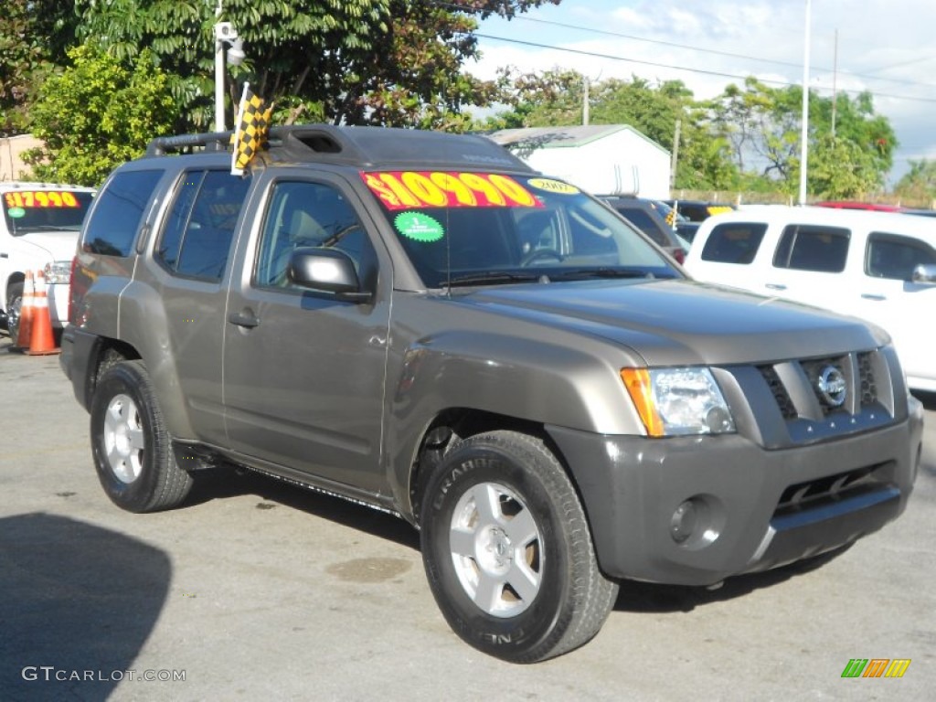 2007 Xterra X - Desert Stone Metallic / Desert/Graphite photo #1