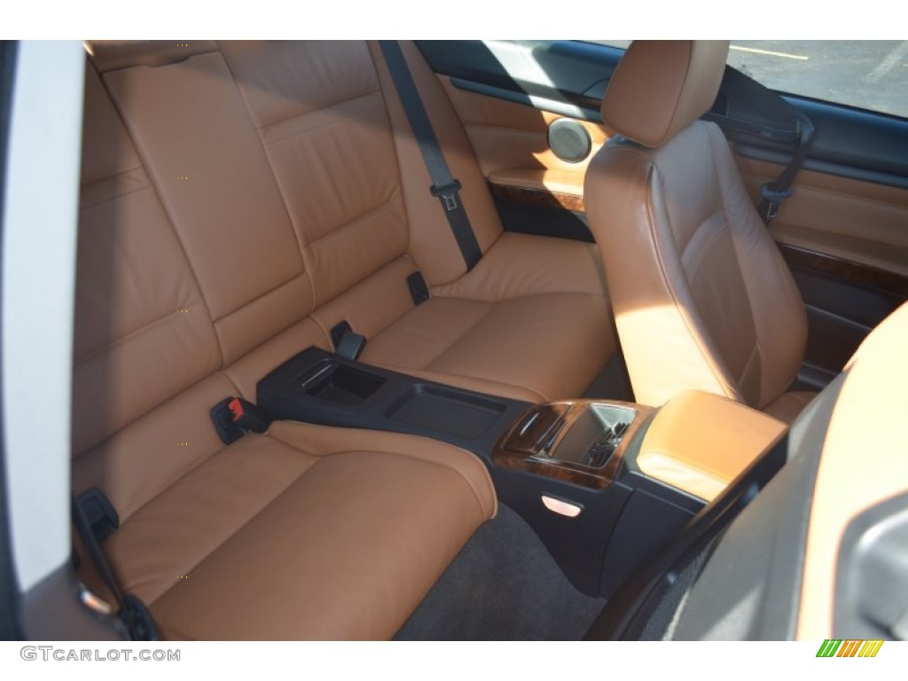 2008 3 Series 328xi Coupe - Black Sapphire Metallic / Saddle Brown/Black photo #24