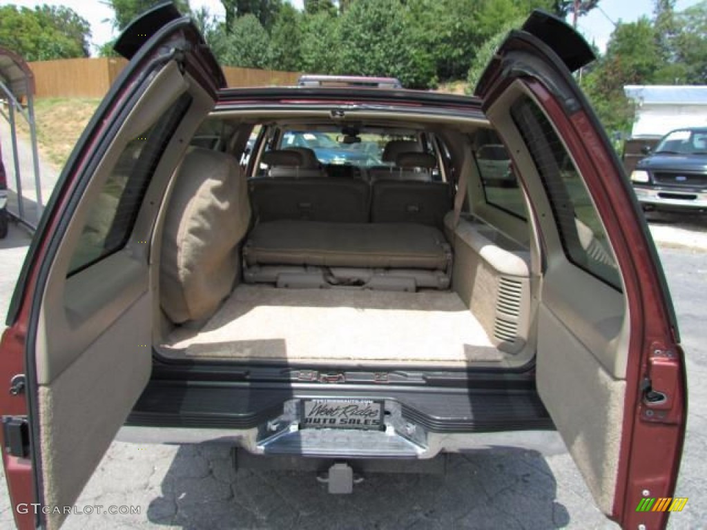 1998 Suburban K1500 LS 4x4 - Dark Carmine Red Metallic / Neutral photo #22
