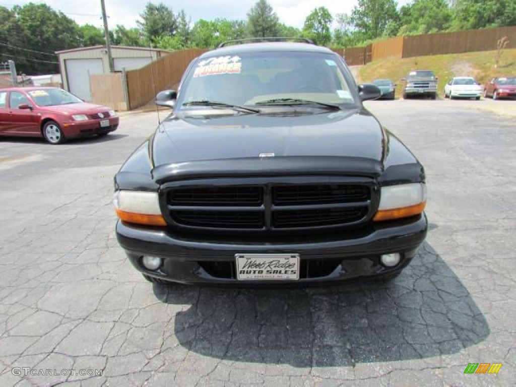 1998 Durango SLT 4x4 - Black / Beige photo #12