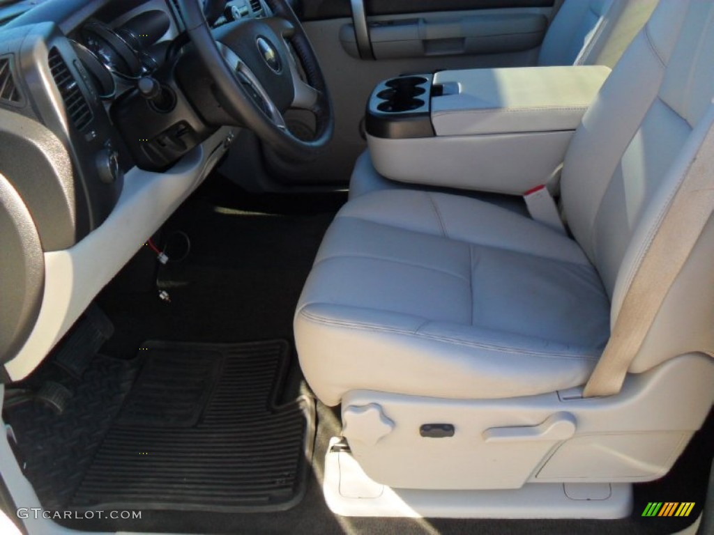 2008 Silverado 1500 LT Crew Cab - Graystone Metallic / Light Cashmere/Ebony Accents photo #7