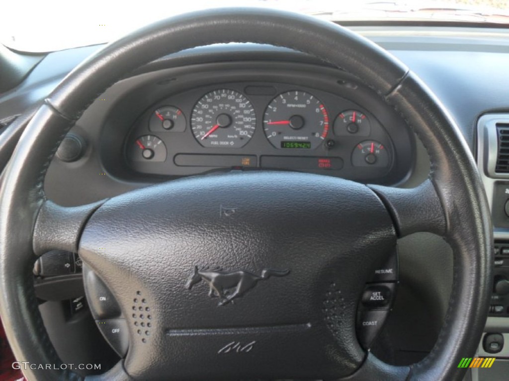 2004 Ford Mustang GT Coupe Gauges Photo #57625489