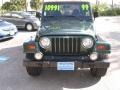 1999 Forest Green Pearlcoat Jeep Wrangler Sahara 4x4  photo #8