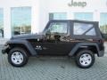 2009 Black Jeep Wrangler X 4x4  photo #2