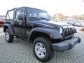 2009 Black Jeep Wrangler X 4x4  photo #7