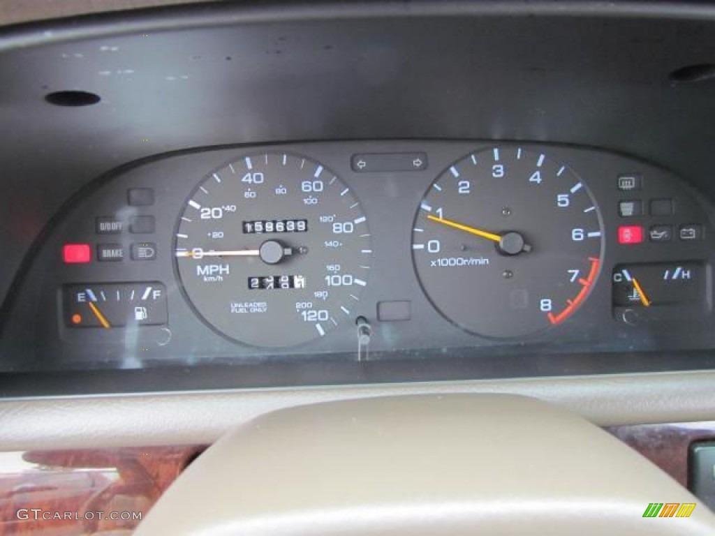 1997 Nissan Altima GLE Gauges Photo #57626458