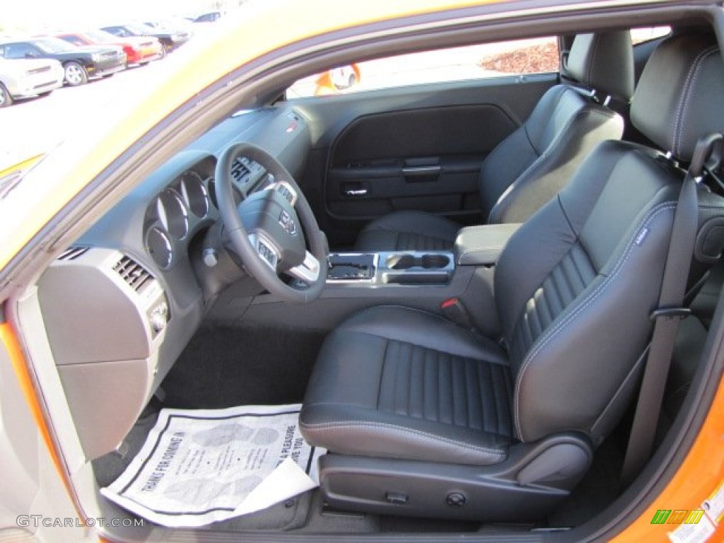 2012 Challenger SXT - Header Orange / Dark Slate Gray photo #6