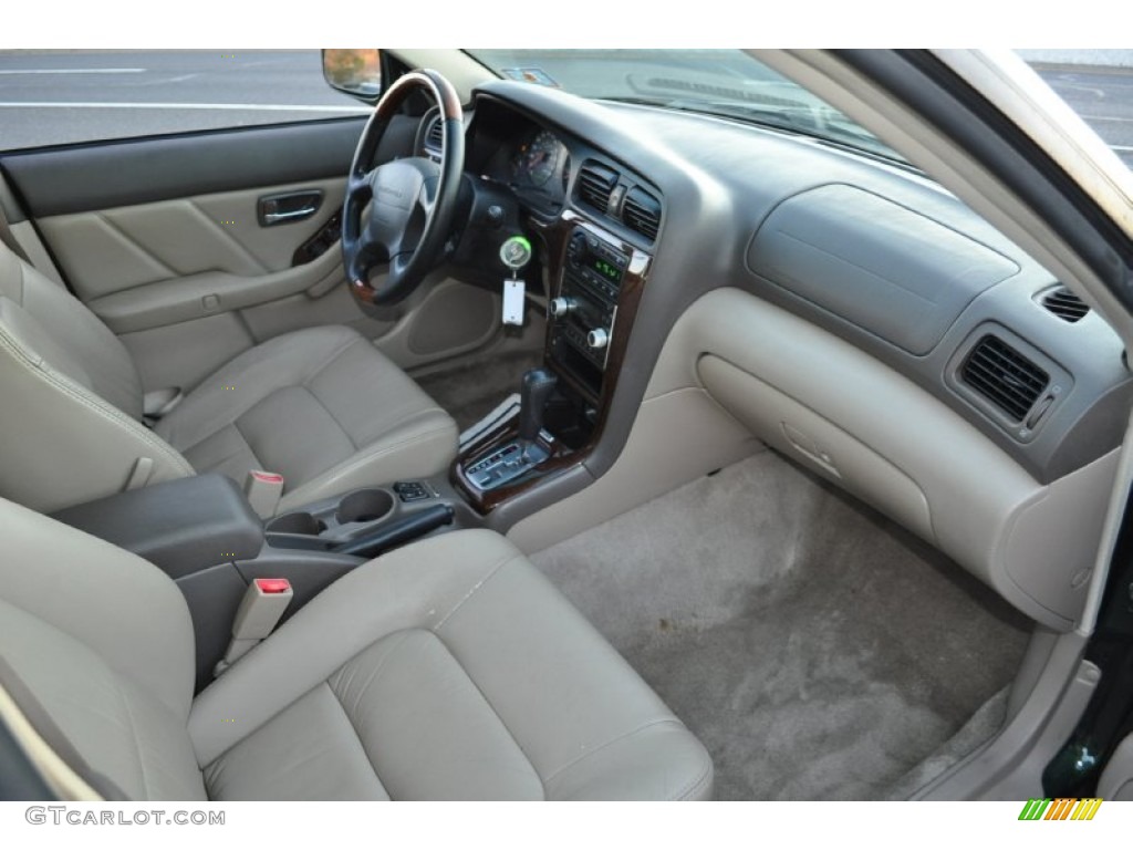 Beige Interior 2002 Subaru Outback Vdc Wagon Photo 57626802