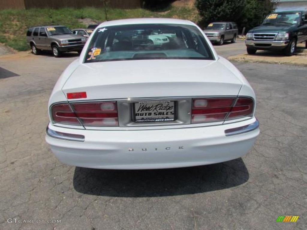 1997 Park Avenue Sedan - Bright White / Adriatic Blue photo #7
