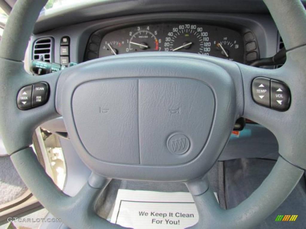 1997 Park Avenue Sedan - Bright White / Adriatic Blue photo #18