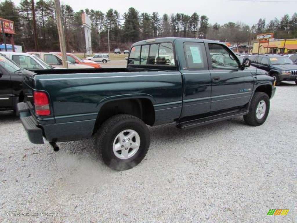 Spruce Green Pearl 1996 Dodge Ram 1500 ST Extended Cab 4x4 Exterior Photo #57627085
