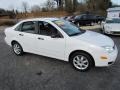 2005 Cloud 9 White Ford Focus ZX4 SE Sedan  photo #2