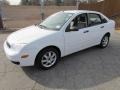 2005 Cloud 9 White Ford Focus ZX4 SE Sedan  photo #11