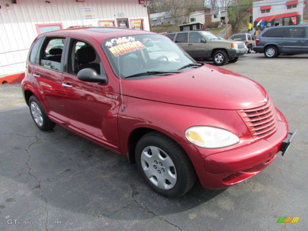 Inferno Red Crystal Pearl Chrysler PT Cruiser