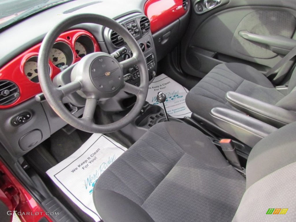 Dark Slate Gray Interior 2005 Chrysler PT Cruiser Touring Photo #57628204