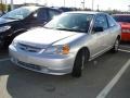 Satin Silver Metallic 2002 Honda Civic LX Coupe