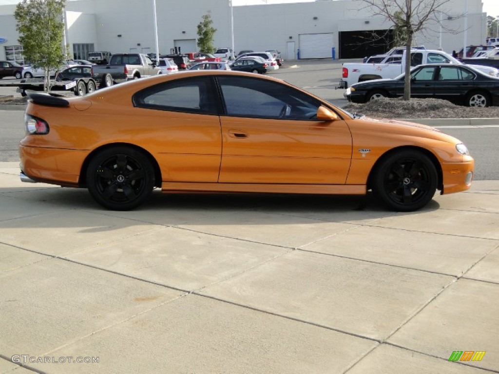 2006 GTO Coupe - Brazen Orange Metallic / Black photo #5