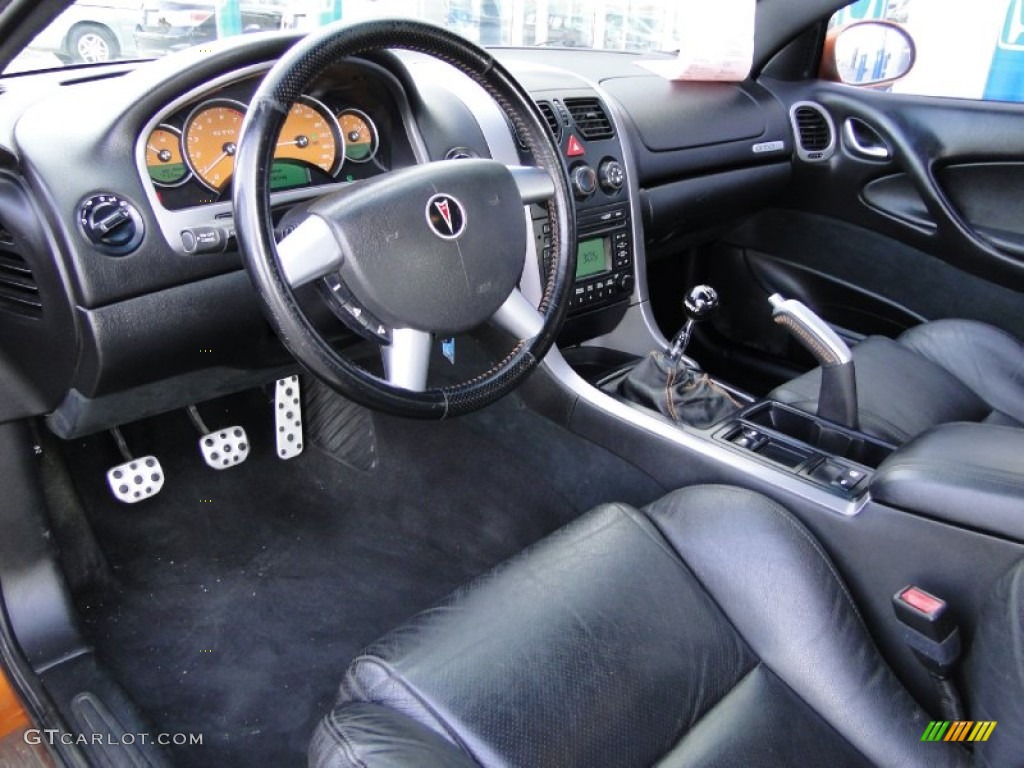 Black Interior 2006 Pontiac GTO Coupe Photo #57628356