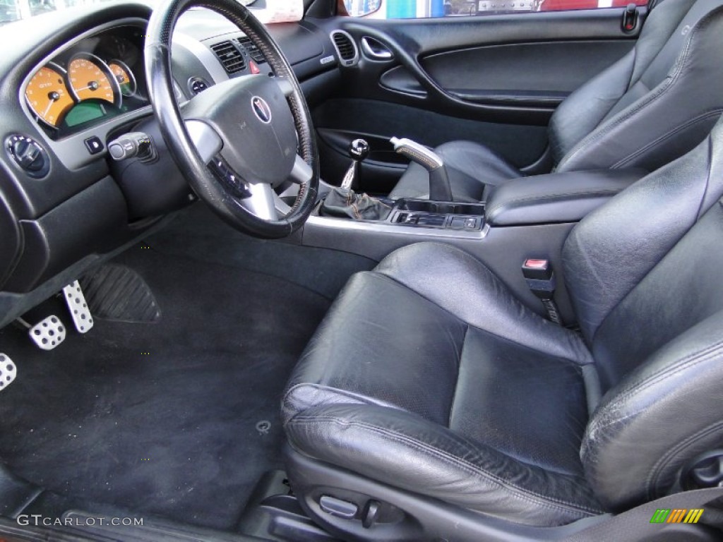 Black Interior 2006 Pontiac GTO Coupe Photo #57628366