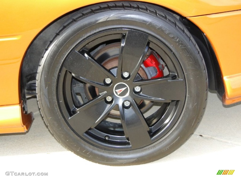 2006 GTO Coupe - Brazen Orange Metallic / Black photo #30