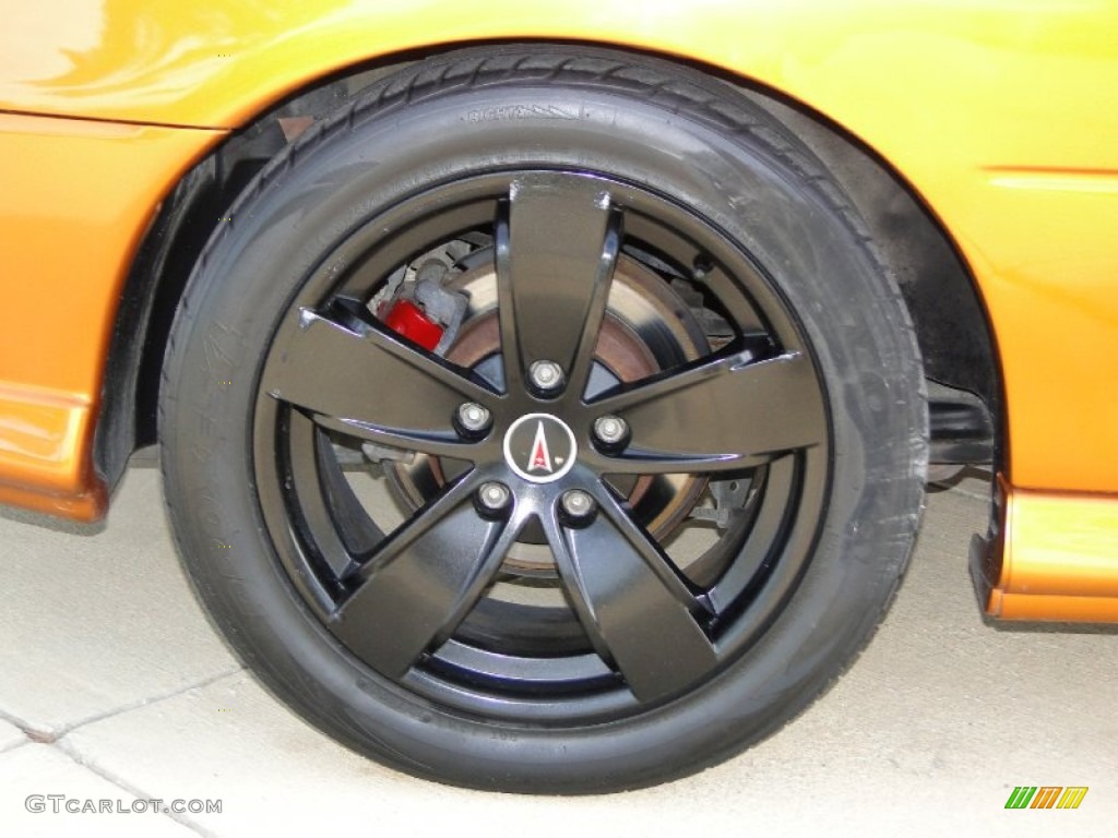 2006 GTO Coupe - Brazen Orange Metallic / Black photo #31