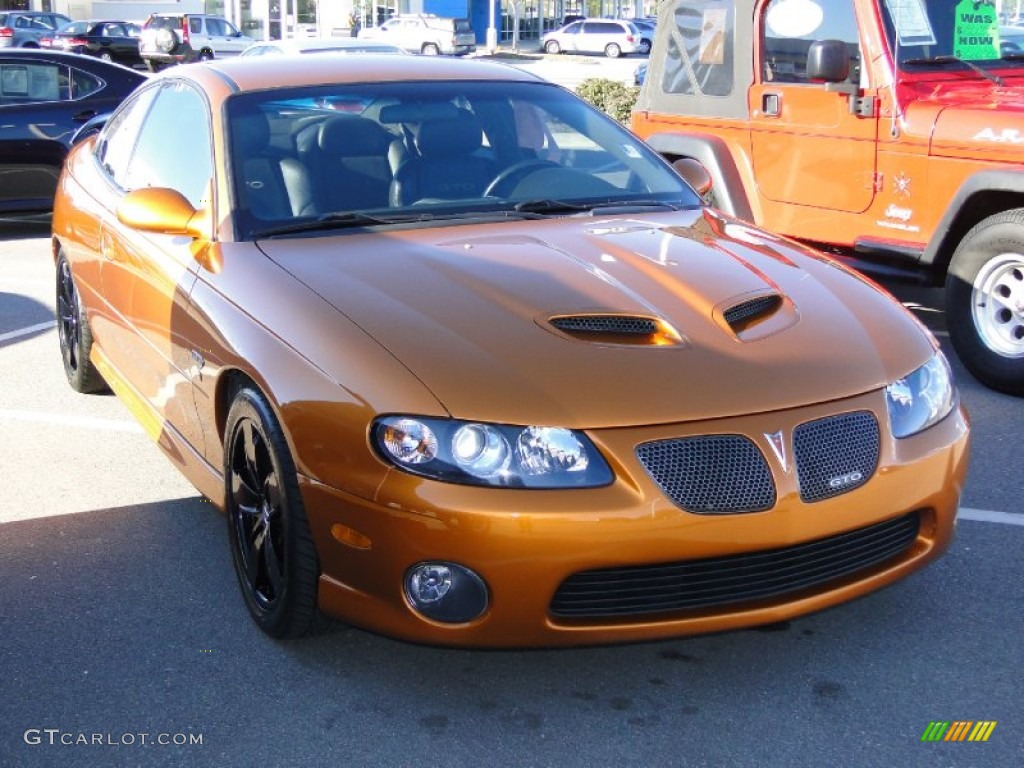 Brazen Orange Metallic 2006 Pontiac GTO Coupe Exterior Photo #57628546