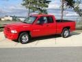 Flame Red 1999 Dodge Ram 1500 Sport Extended Cab Exterior