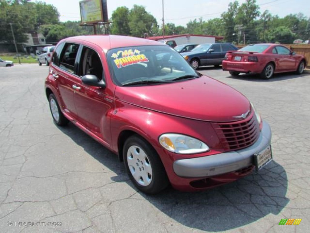 2003 PT Cruiser  - Inferno Red Pearl / Taupe/Pearl Beige photo #1