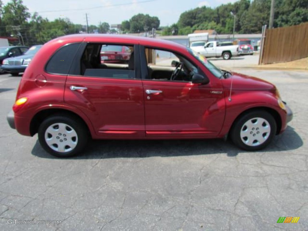 2003 PT Cruiser  - Inferno Red Pearl / Taupe/Pearl Beige photo #3