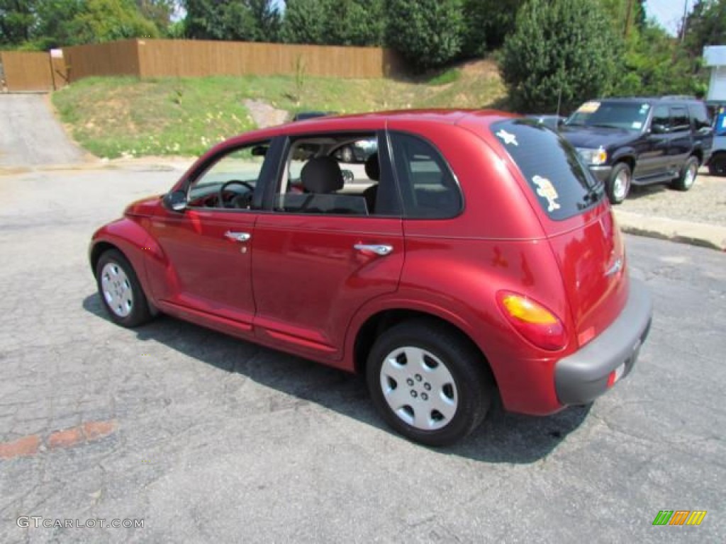 2003 PT Cruiser  - Inferno Red Pearl / Taupe/Pearl Beige photo #8