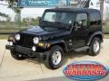 2004 Black Jeep Wrangler Sahara 4x4  photo #1