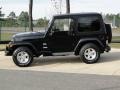 2004 Black Jeep Wrangler Sahara 4x4  photo #11