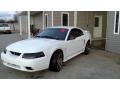 2001 Oxford White Ford Mustang Cobra Coupe  photo #4