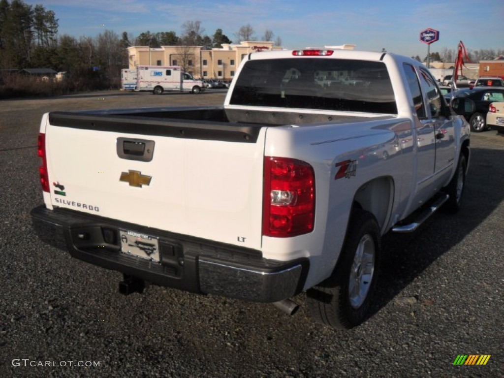 2011 Silverado 1500 LT Extended Cab 4x4 - Summit White / Ebony photo #3