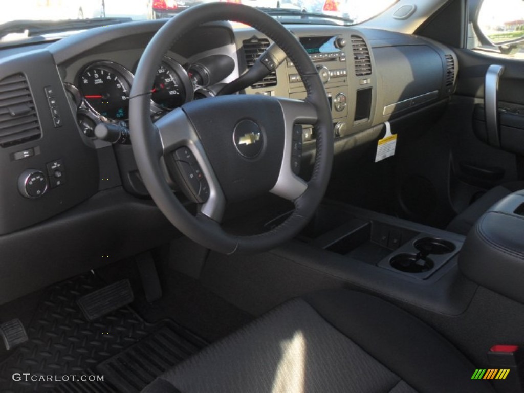 2011 Silverado 1500 LT Extended Cab 4x4 - Summit White / Ebony photo #25