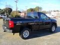 2011 Black Chevrolet Silverado 1500 LS Regular Cab 4x4  photo #4