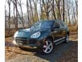 2004 Dark Teal Metallic Porsche Cayenne Turbo  photo #3