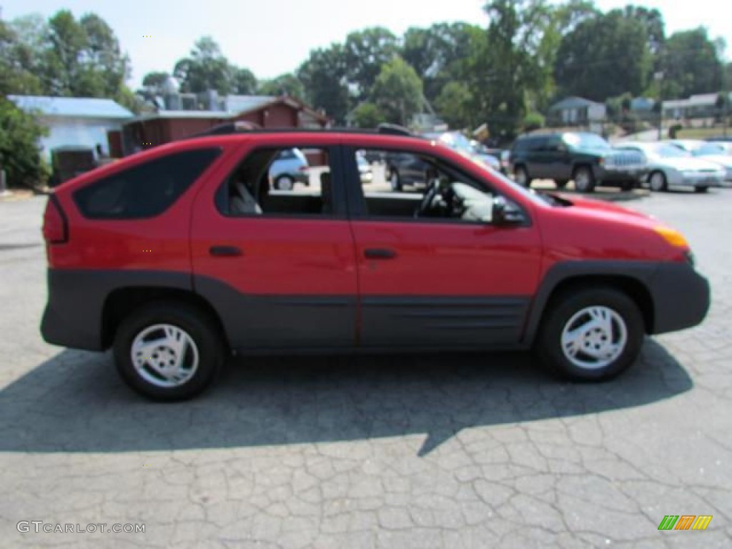 2001 Aztek GT - Bright Red / Dark Gray photo #3