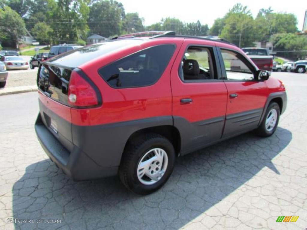 2001 Aztek GT - Bright Red / Dark Gray photo #4