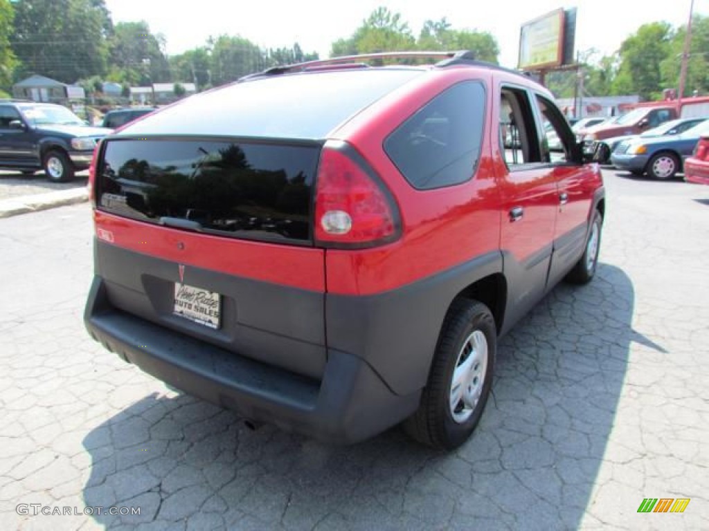 2001 Aztek GT - Bright Red / Dark Gray photo #5