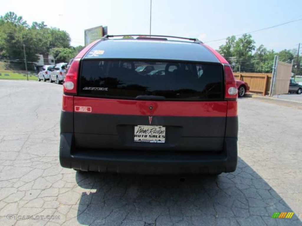 2001 Aztek GT - Bright Red / Dark Gray photo #6